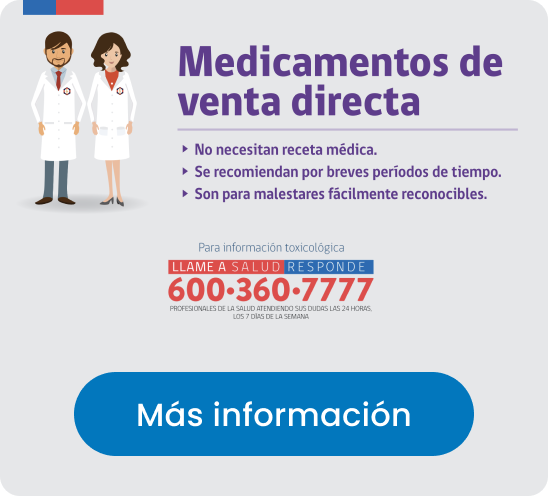 ISP Medicamentos de venta directa